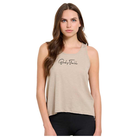 Bodytalk Γυναικεία αμάνικη μπλούζα Cropped Top